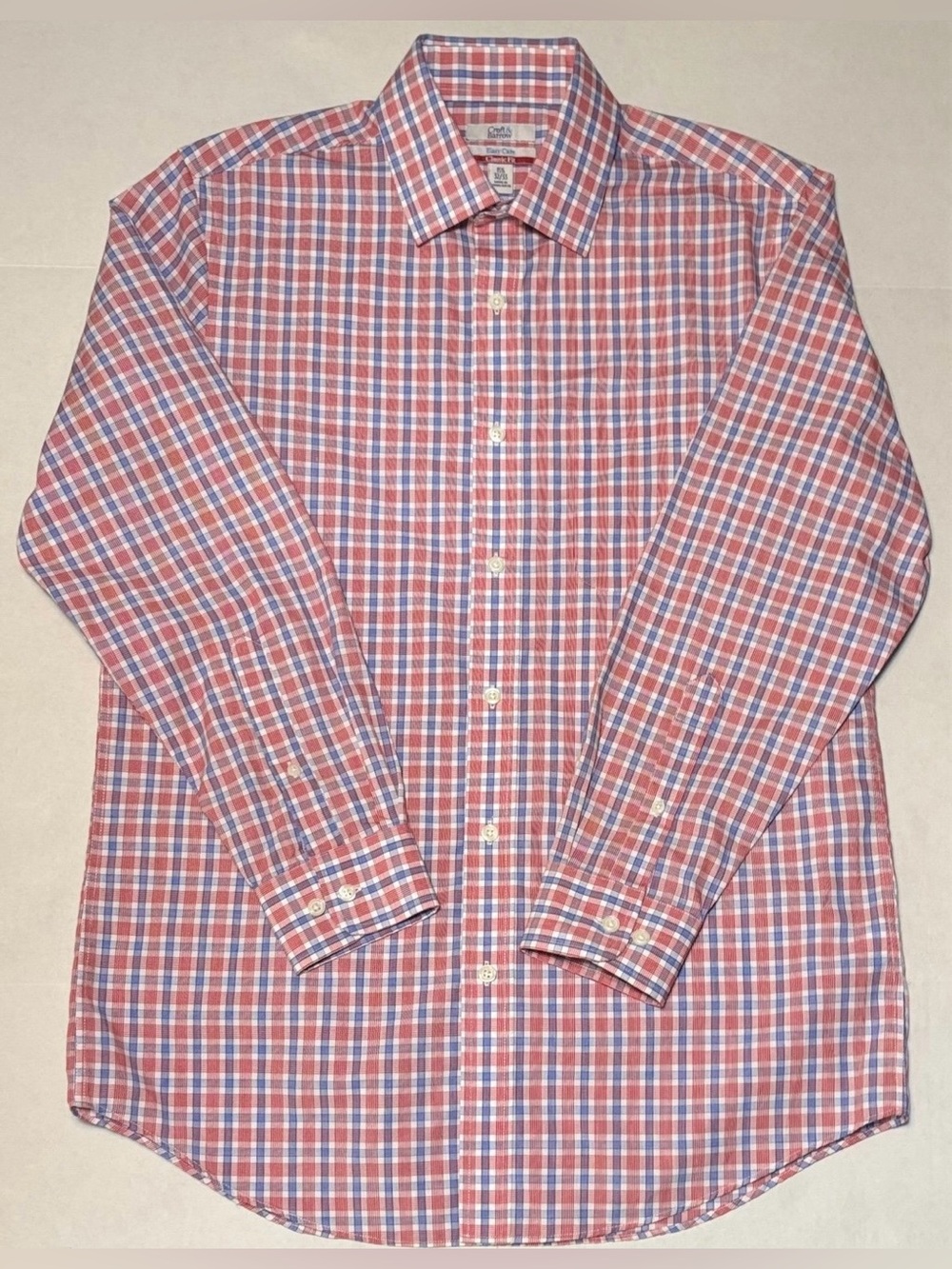 Croft & Barrow Men’s Plaid Button Down Shirt | Classic Fit | NWOT